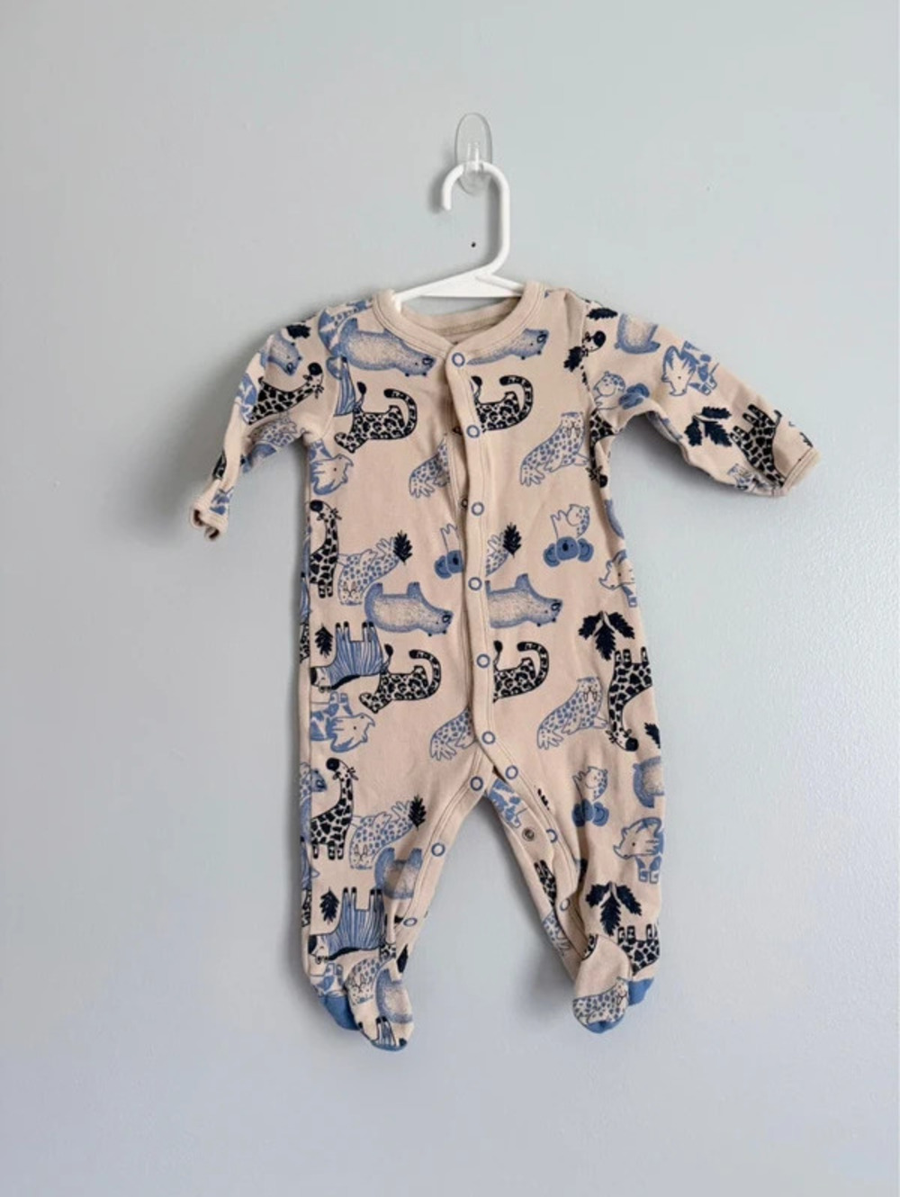 Carter’s Baby Animal Print Footed Sleeper 6M